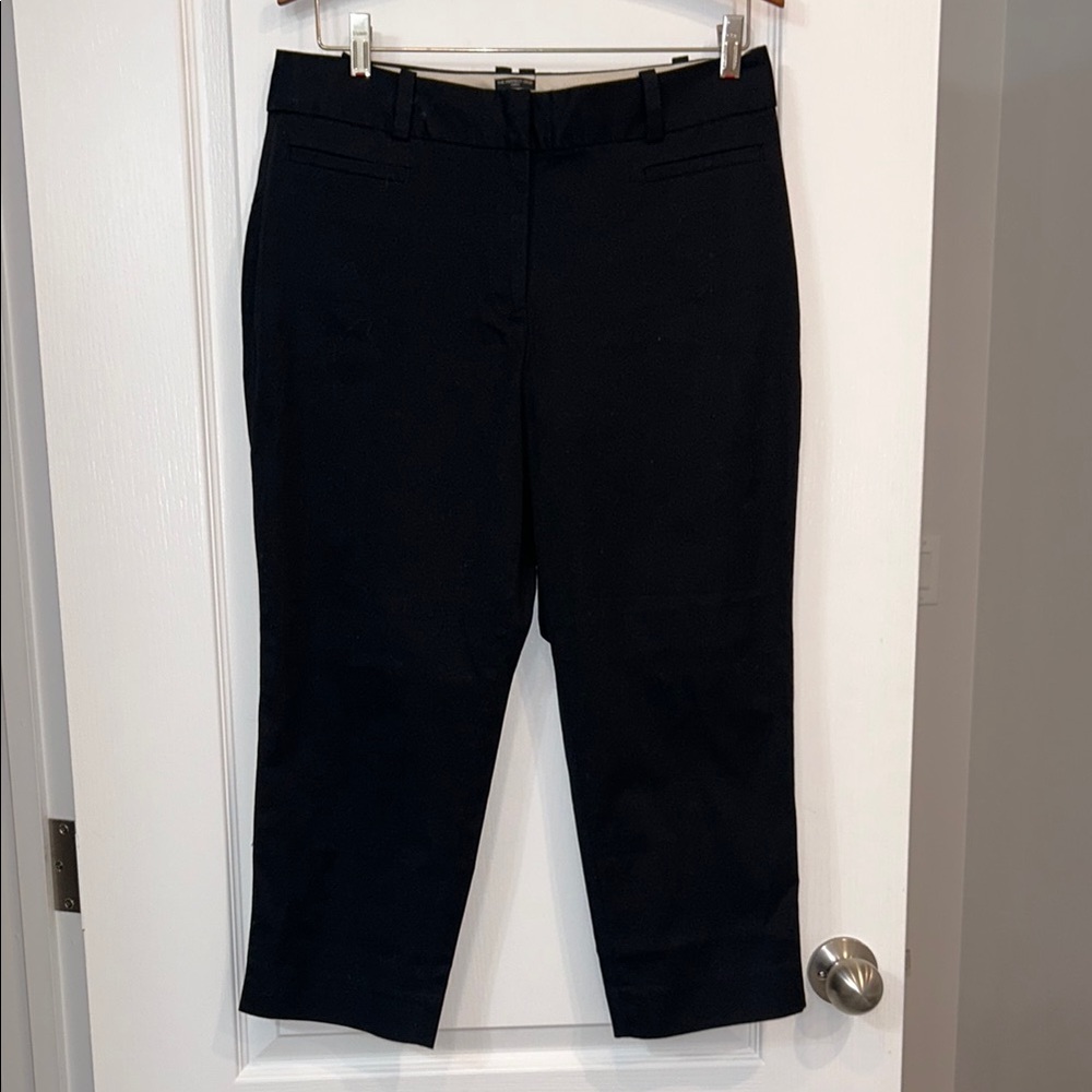 Talbots Black Perfect Crop Pants